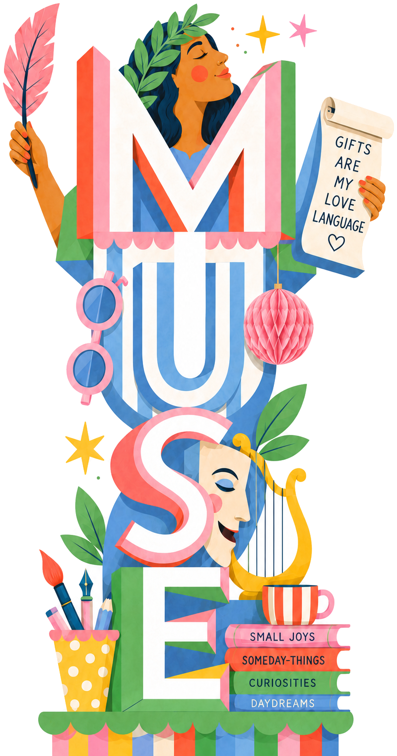 Muse illustrated wordmark